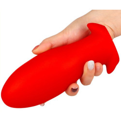 EggPlay Plug Silicone SAURUS EGG L 14 x 6.3cm Rouge